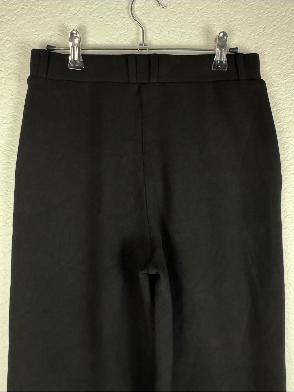 OGL FuzzLuxe Black High Waisted Straight Leg Pull on Pant - Picture 11 of 15